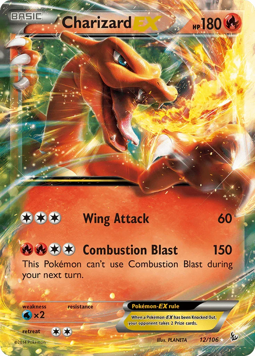 Charizard EX (12/106) [XY: Flashfire] - for just $7.50! 