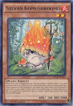 Sylvan Komushroomo [MP14-EN197] Rare - for just $0.30! 