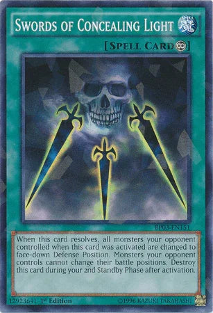 Swords of Concealing Light [BP03-EN151] Shatterfoil Rare - for just $0.60! 
