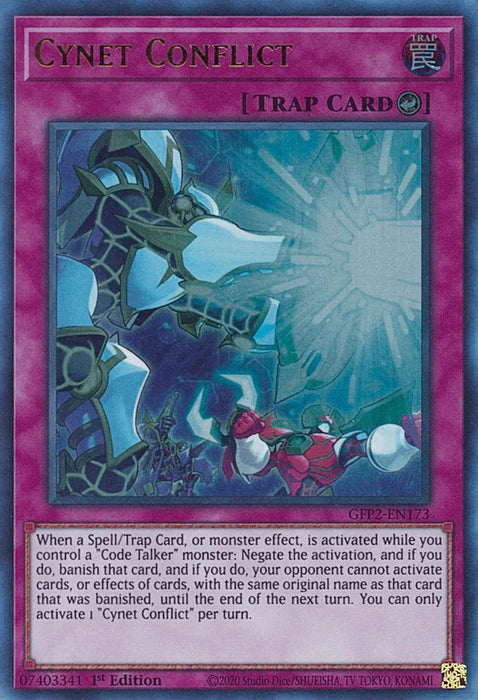 Cynet Conflict [GFP2-EN173] Ultra Rare - for just $0.10! 