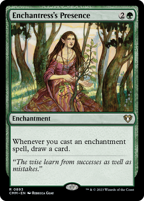 Enchantress's Presence (CMM-893) - Commander Masters - for just $0.48! 