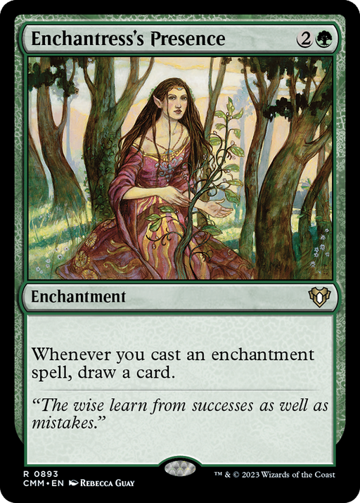 Enchantress's Presence (CMM-893) - Commander Masters - for just $0.48! 
