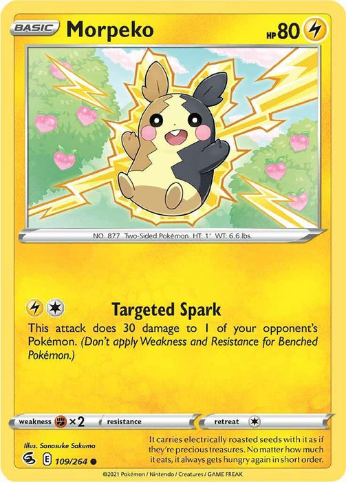 Morpeko (109/264) [Sword & Shield: Fusion Strike] - for just $0.10! 