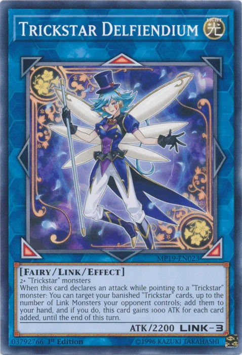 Trickstar Delfiendium [MP19-EN023] Common - for just $0.10! 