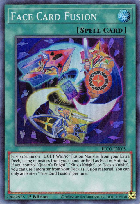 Face Card Fusion (Super Rare) [KICO-EN005] Super Rare - for just $0.15! 