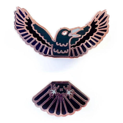 Pride Pals Enamel Pin Set - Raven - for just $20! 