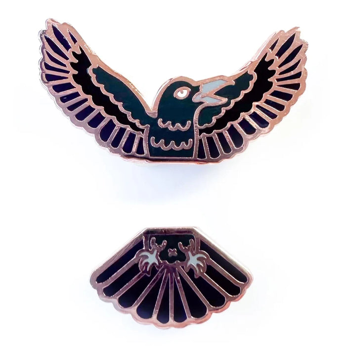 Pride Pals Enamel Pin Set - Raven - for just $20! 
