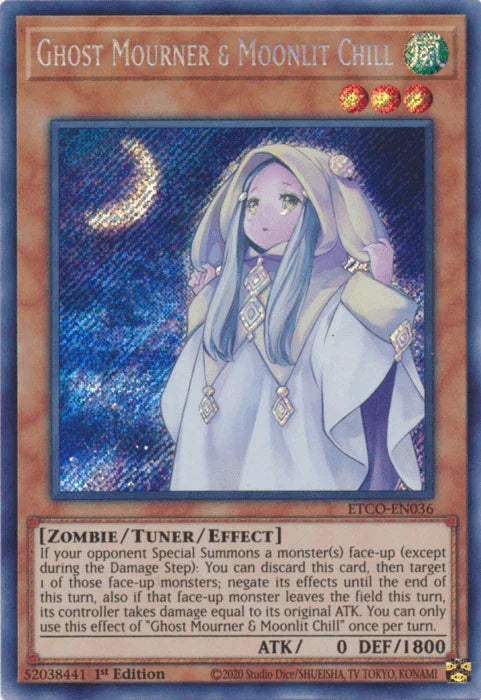 Ghost Mourner & Moonlit Chill [ETCO-EN036] Secret Rare - for just $4.35! 