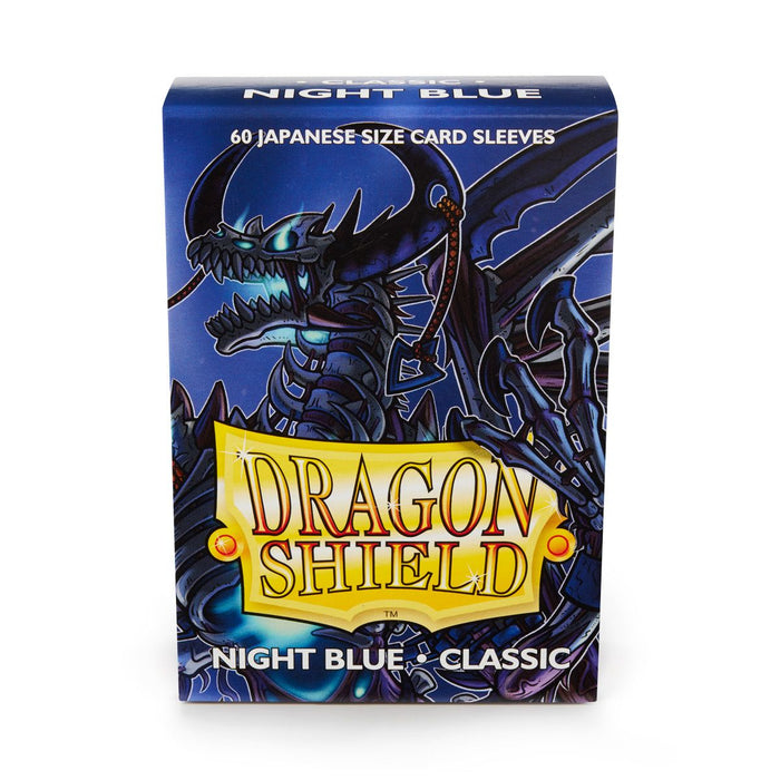 Dragon Shield: Japanese Size 60ct Sleeves - Night Blue Zugai (Classic) - for just $0! 