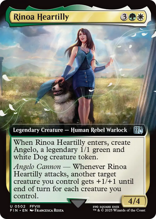 Rinoa Heartilly (FIN-502) - FINAL FANTASY: (Extended Art) Foil - for just $5.04! 