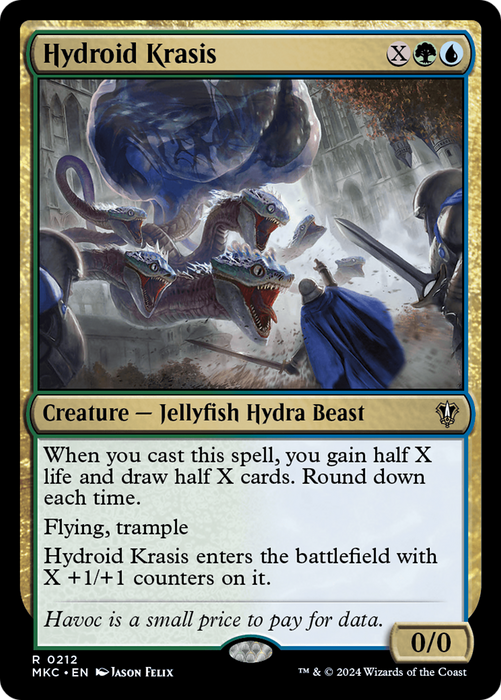 Hydroid Krasis (MKC-212) - Murders at Karlov Manor Commander - for just $0.10! 