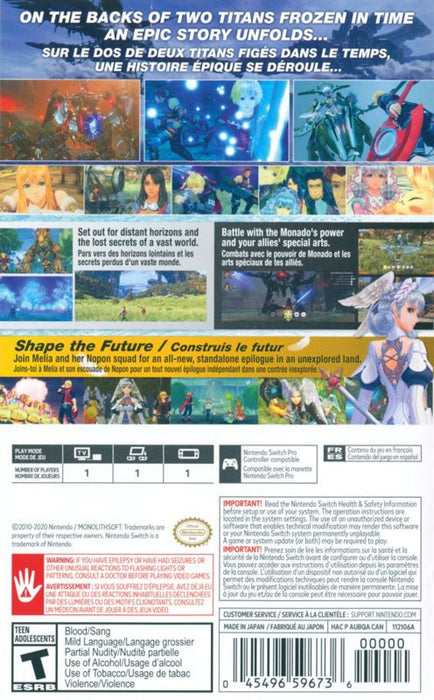 Xenoblade Chronicles [Definitive Edition] – Nintendo Switch (NS) - for just $49.99! 