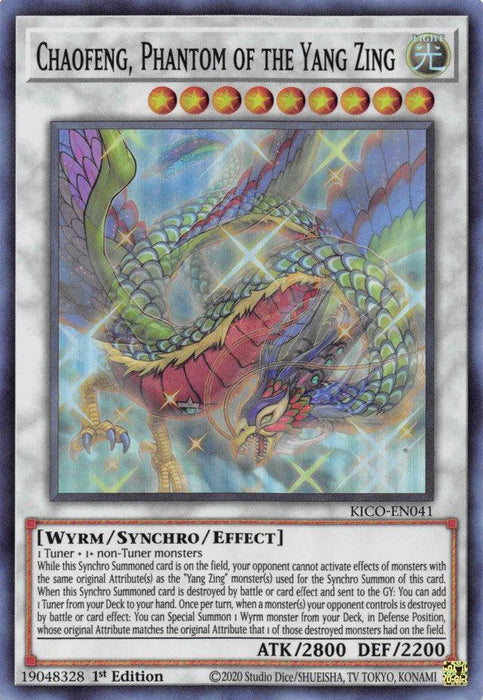 Chaofeng, Phantom of the Yang Zing [KICO-EN041] Super Rare - for just $0.20! 