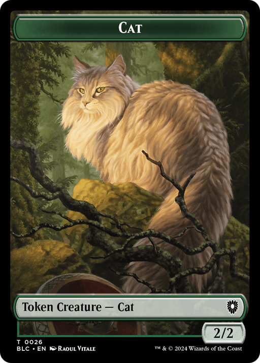 Elemental // Cat Double-Sided Token [Bloomburrow Commander Tokens] - Just $0.10! Shop now at Retro Gaming of Denver