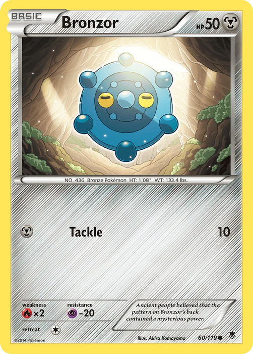 Bronzor (60/119) [XY: Phantom Forces] - for just $0.10! 