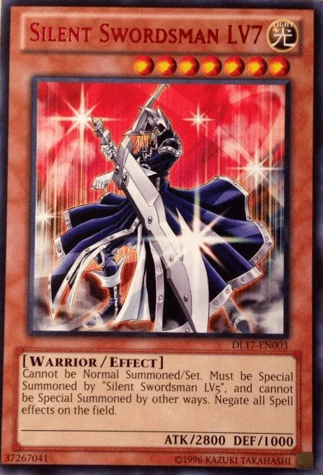 Silent Swordsman LV7 (Red) [DL17-EN003] Rare - for just $1.95! 