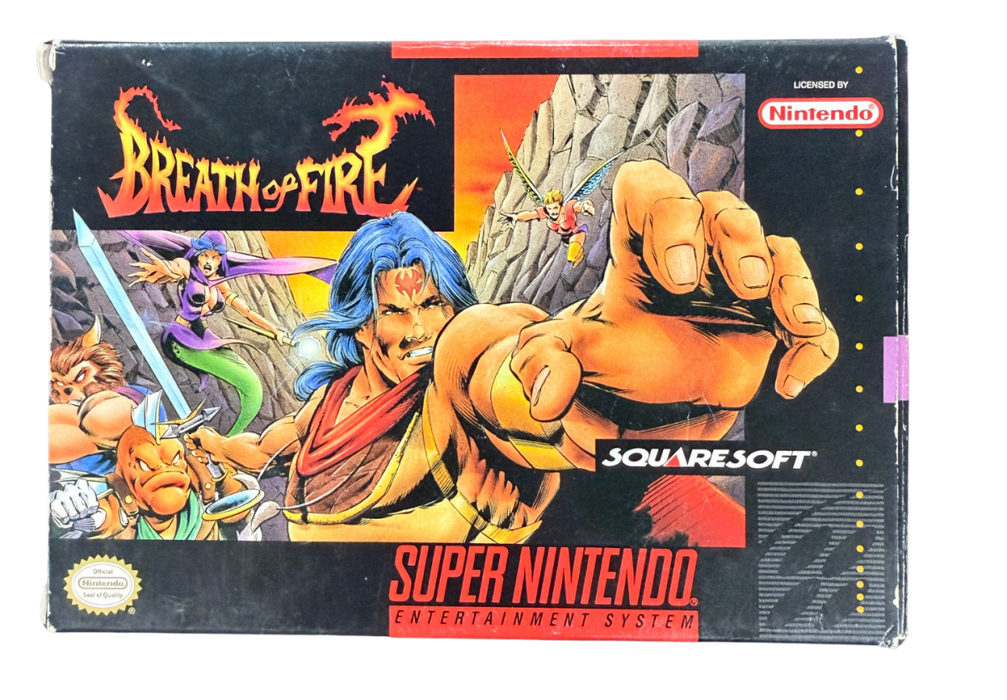 Breath of Fire [Complete In Box] – Super Nintendo Entertainment System (SNES) - for just $187.99! 
