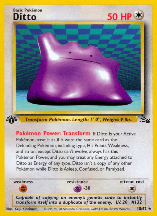 Ditto (18/62) [Fossil 1st Edition] - for just $4.05! 