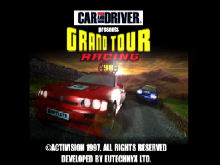 Car and Driver Presents: Grand Tour Racing '98 – PlayStation 1 (PS1) - for just $0! 