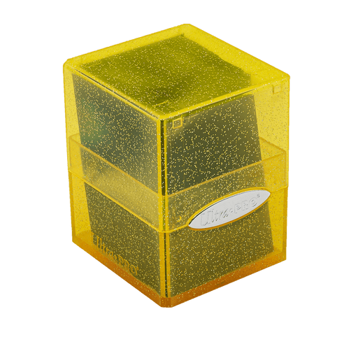 Ultra PRO: Satin Cube - Glitter Yellow - for just $0! 
