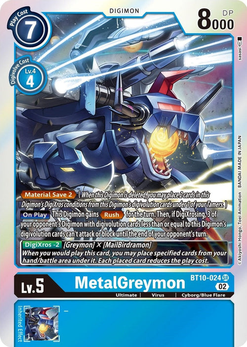 MetalGreymon [BT10-024] [Xros Encounter] - Just $1.40! Shop now at Retro Gaming of Denver