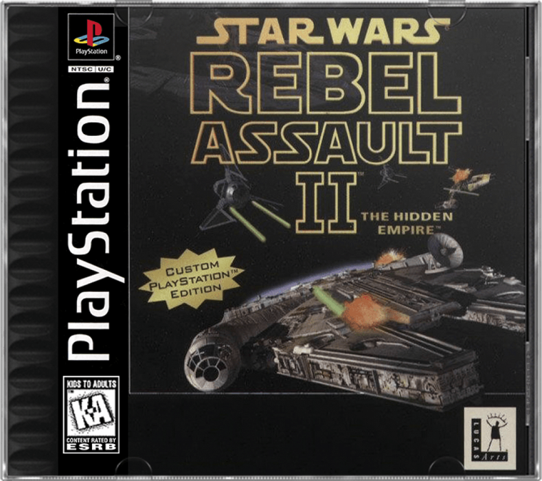 Star Wars: Rebel Assault II – PlayStation 1 (PS1) - for just $12.99! 