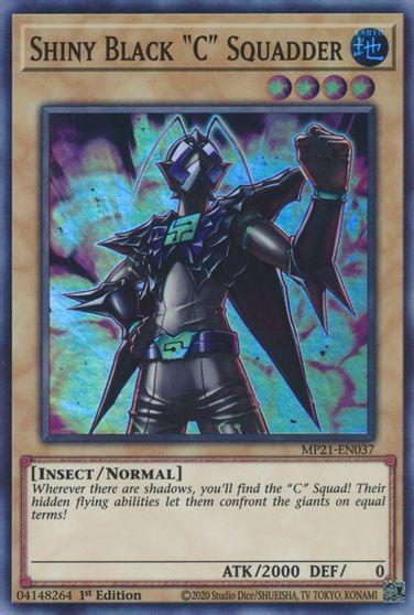 Shiny Black C Squadder [MP21-EN037] Super Rare - for just $0.10! 
