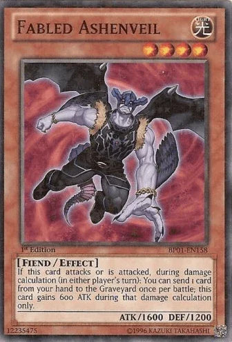 Fabled Ashenveil [BP01-EN158] Starfoil Rare - for just $0.10! 