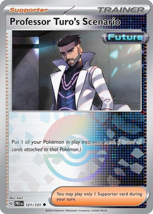 Professor Turo's Scenario (121/131) (Poke Ball Pattern) [Scarlet & Violet: Prismatic Evolutions] - for just $0.15! 