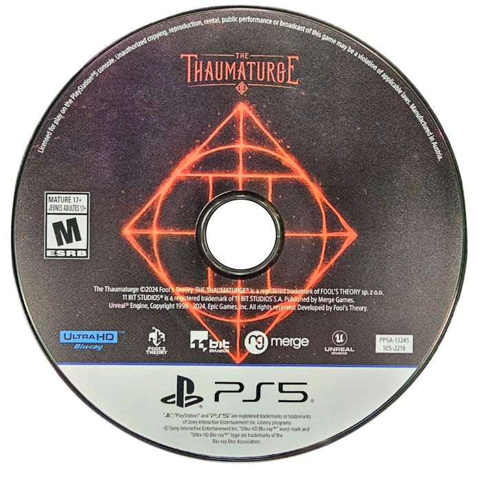 The Thaumaturge – Playstation 5 (PS5) - for just $0! 