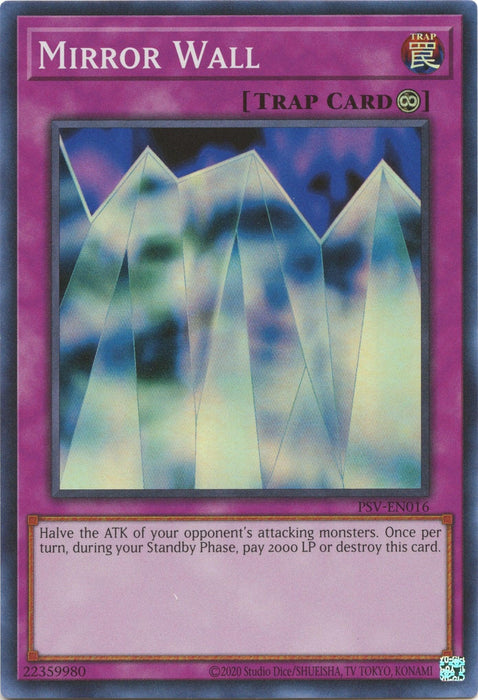 Mirror Wall (25th Anniversary) [PSV-EN016] Super Rare - for just $0.70! 