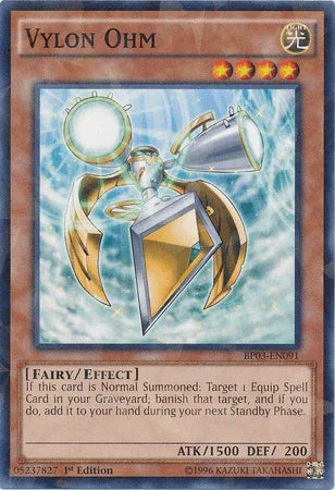 Vylon Ohm [BP03-EN091] Shatterfoil Rare - for just $0.15! 