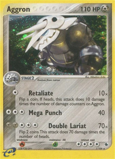 Aggron (1/109) [EX: Ruby & Sapphire] - for just $9.20! 