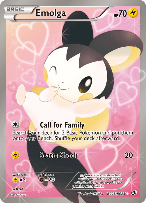 Emolga (RC23/RC25) [Black & White: Legendary Treasures] - for just $33.65! 