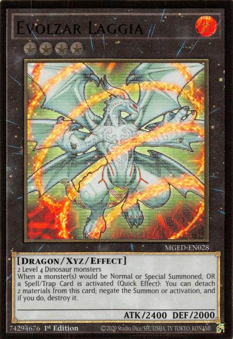 Evolzar Laggia [MGED-EN028] Gold Rare - for just $0.30! 