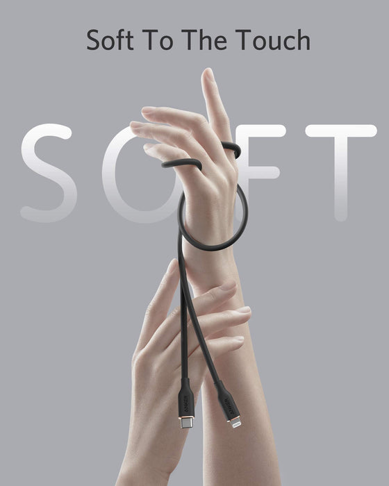 Anker <b>641</b> USB-C to Lightning Cable (Flow, Silicone) - for just $15.99! 