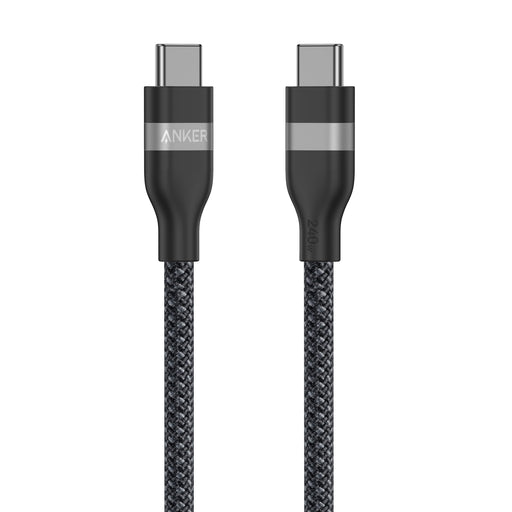 Anker USB-C to USB-C Cable (3 ft / 6 ft, 240W, Upcycled-Braided) - for just $19.99! 