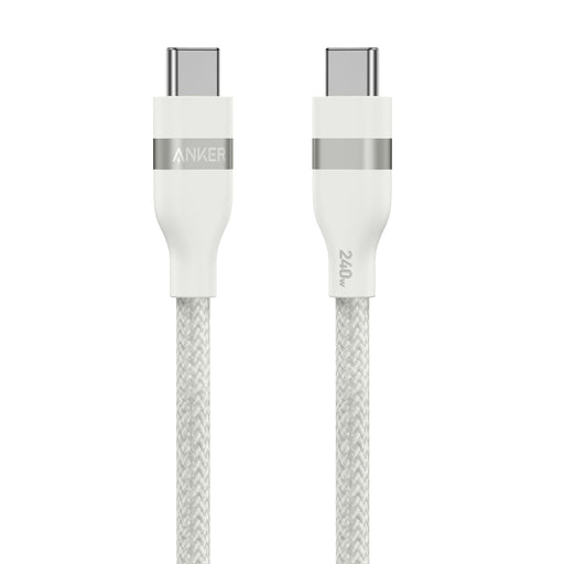 Anker USB-C to USB-C Cable (3 ft / 6 ft, 240W, Upcycled-Braided) - for just $19.99! 