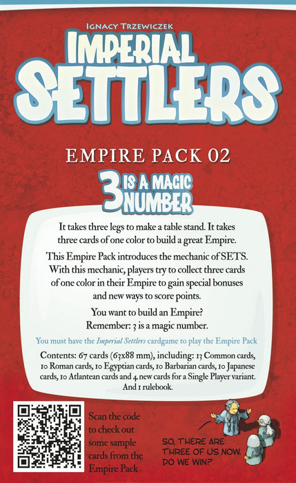 Imperial Settlers: 3 is a Magic Number - for just $16! 