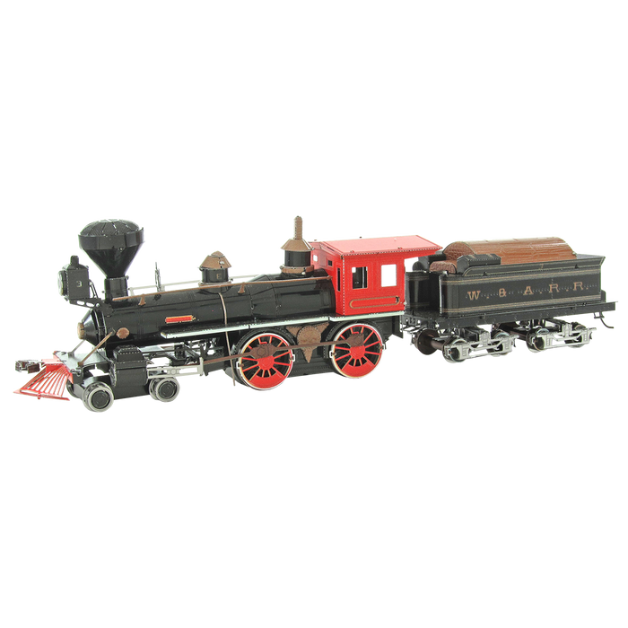 4-4-0 Locomotive Train Wild West 3D Steel Model Kit Metal Earth - for just $11.99! 