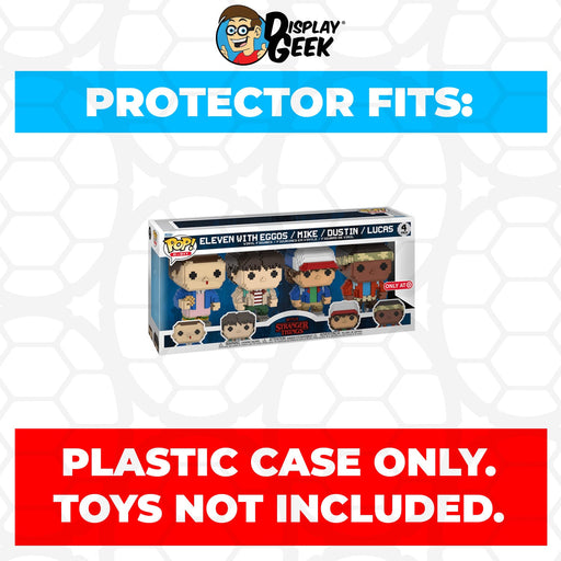 Pop Protector for 4 Pack Stranger Things 8-Bit Funko Pop - Just $13.99! Shop now at Retro Gaming of Denver