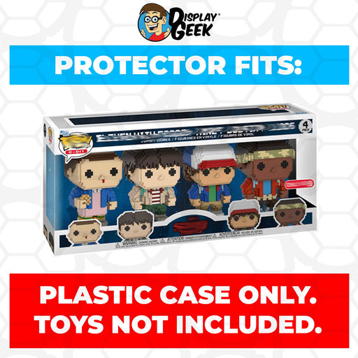 Pop Protector for 4 Pack Stranger Things 8-Bit Funko Pop - for just $13.99! 