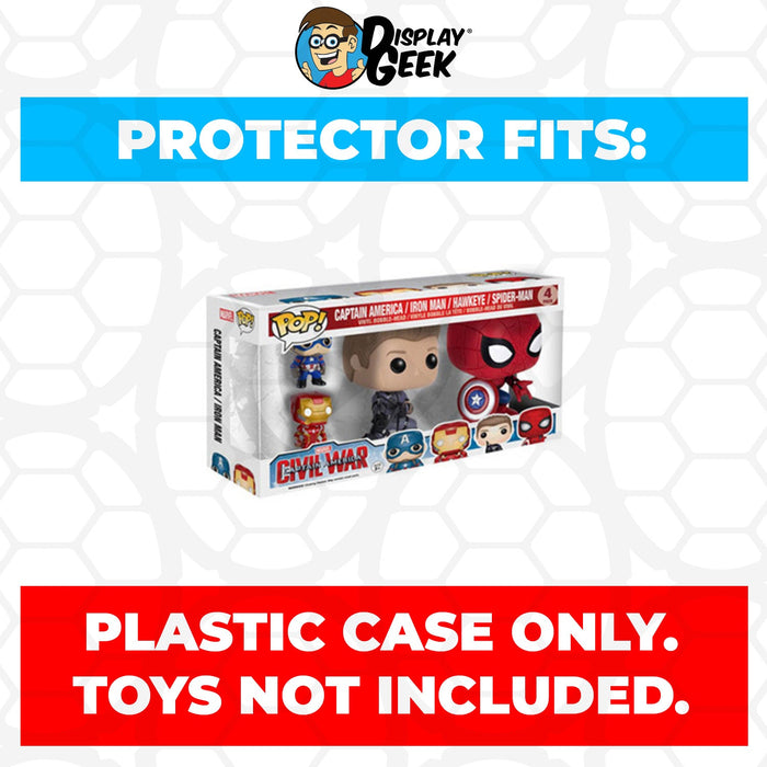 Pop Protector for 4 Pack Civil War Funko Pop - Just $15.99! Shop now at Retro Gaming of Denver