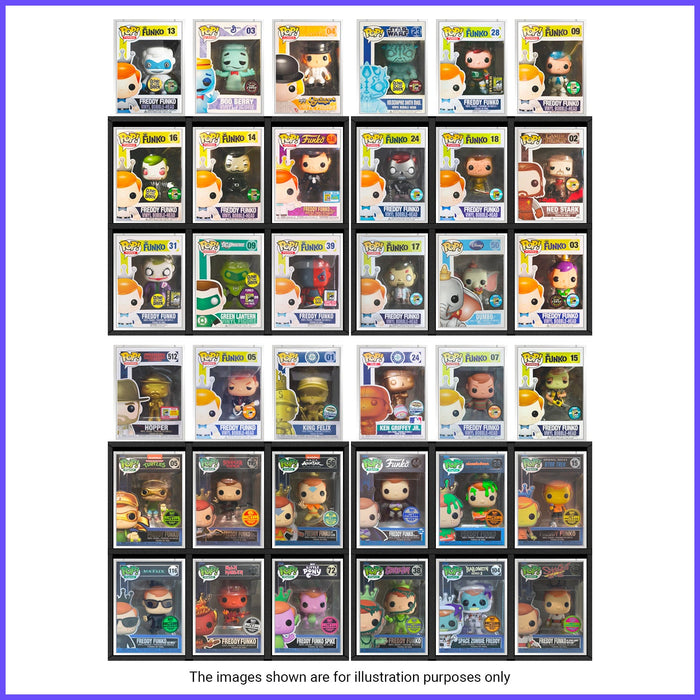 GRAIL KUBBIE BLACK (3x2) - In Box Display Case for Funko Pops in Acrylic Pop Shield Armor (Cardboard) - for just $34.99! 