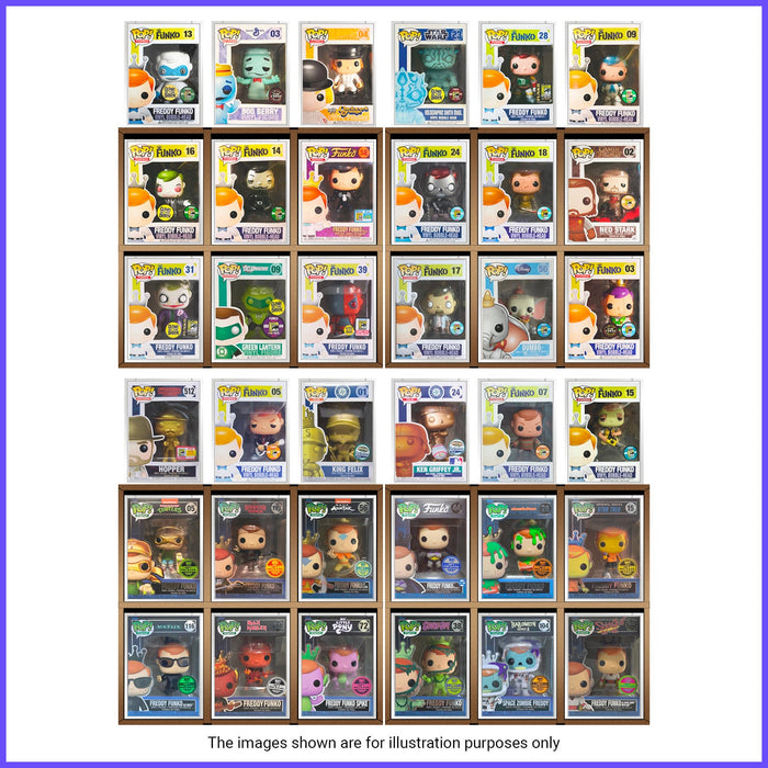 GRAIL KUBBIE BROWN (3x2) - In Box Display Case for Funko Pops in Acrylic Pop Shield Armor (Cardboard) - for just $22.50! 
