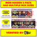 Pop Protector for 4 Pack Iron Maiden The Number of the Beast Glow Funko Pop - for just $15.99! 