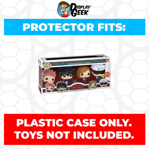 Pop Protector for 4 Pack Jujutsu Kaisen Glow Funko Pop - Just $13.99! Shop now at Retro Gaming of Denver