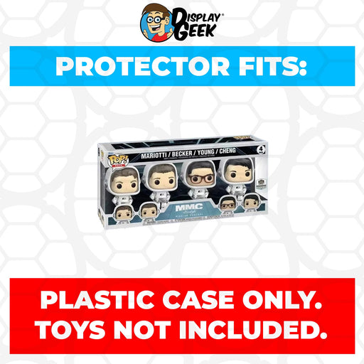 Pop Protector for 4 Pack Mindstyle Mission Control Mariotti & Becker Funko Pop - for just $13.99! 