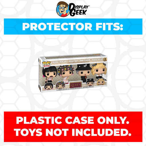 Pop Protector for 4 Pack Queen I Want to Break Free Funko Pop - for just $13.99! 