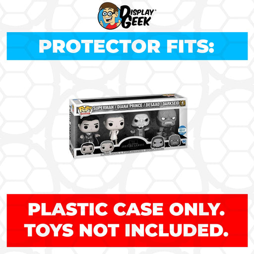 Pop Protector for 4 Pack Justice League Zack Snyder Cut Metallic Funko Pop - Just $13.99! Shop now at Retro Gaming of Denver